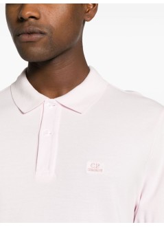 c.p.company polo man 24/1 piquet resist dyed polo shirt 16cmpl090a005527r 501