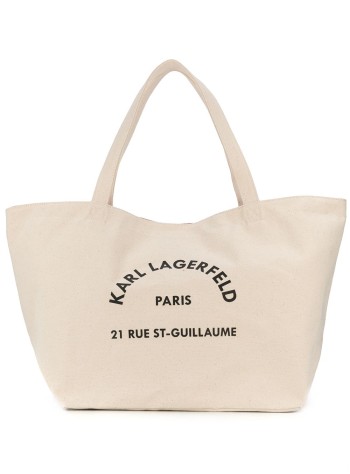 k/rue st guillaume canvas tote