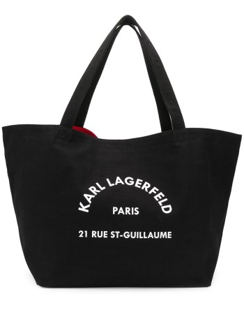 k/rue st guillaume canvas tote