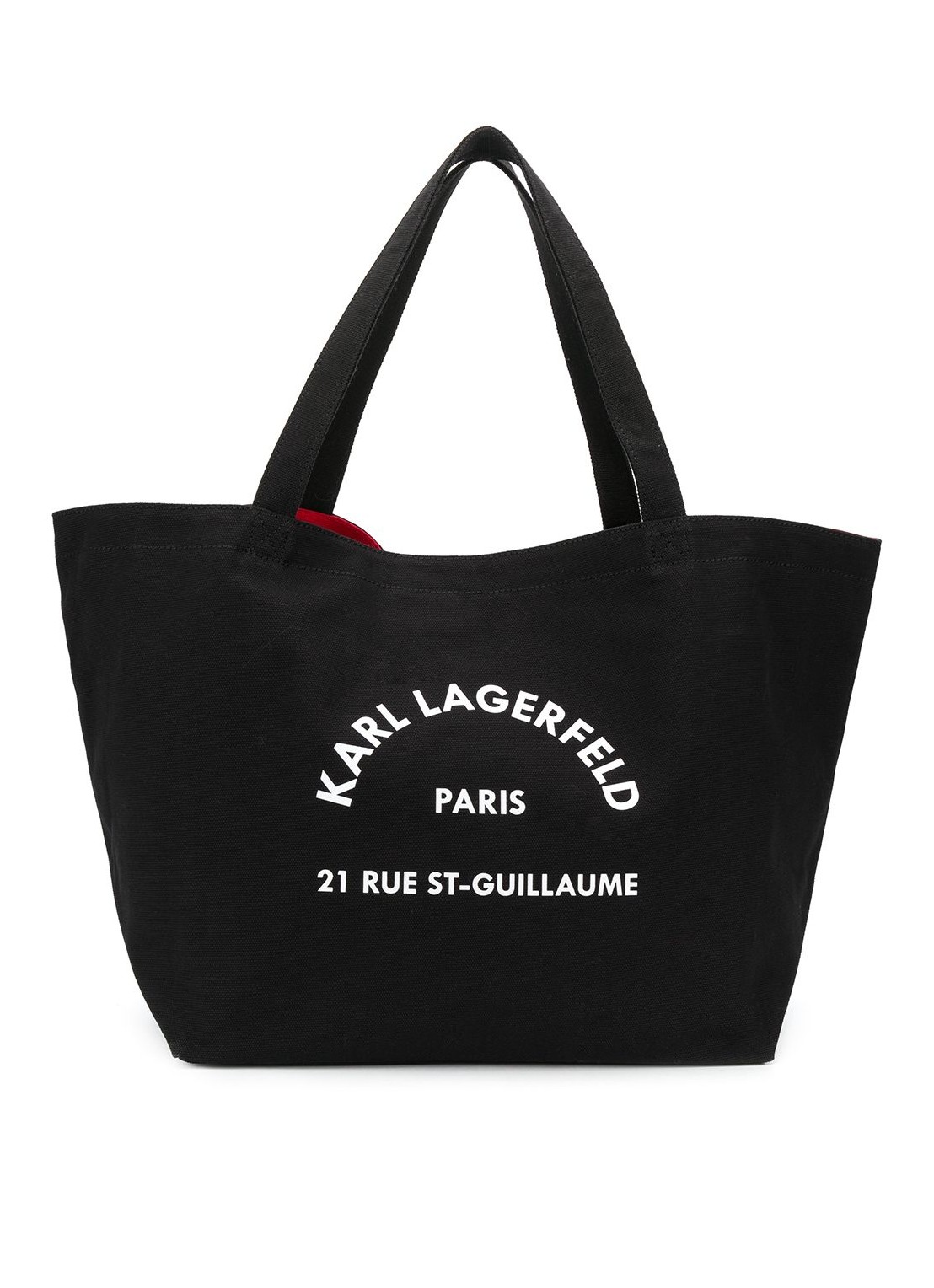 Viaje karl lagerfeld luggage woman k/rue st guillaume canvas tote 201w3138 a999 talla negro
 