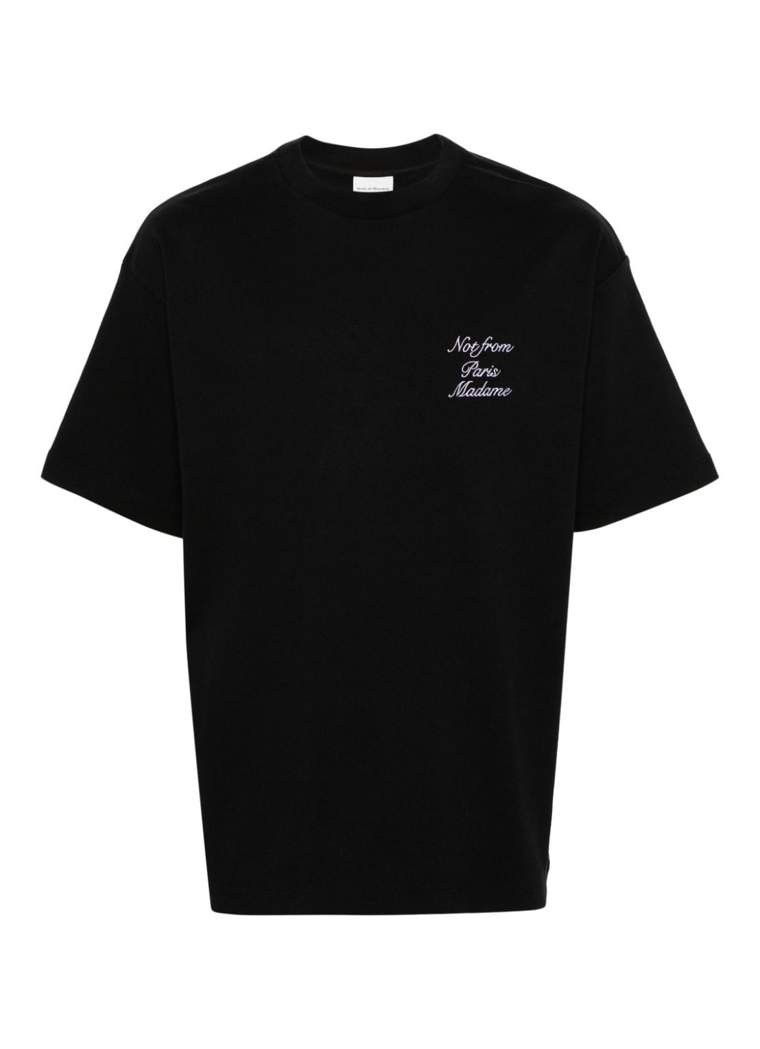 Camiseta drole de monsieur t-shirt man le t-shirt slogan cursive dts198co002bl black talla M
 