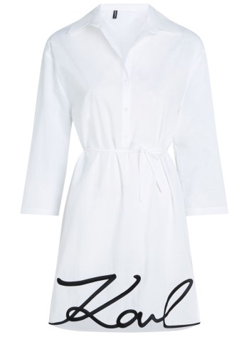 karl dna signature beach dress