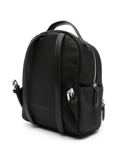 karl lagerfeld viaje mujer k/ikonik 2.0 nylon sm backpack 240w3075 a999