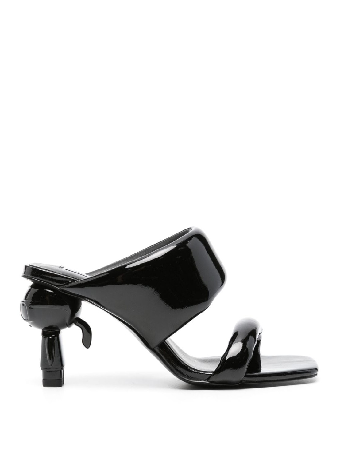 Sandalia karl lagerfeld sandal woman ikon heel padded 2-strap kl39005a 00x talla negro
 