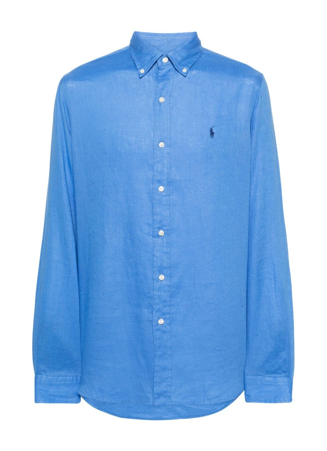 Camiseria polo ralph lauren shirt man cubdppcs-long sleeve-sport shirt 710794141020 summer blue tall