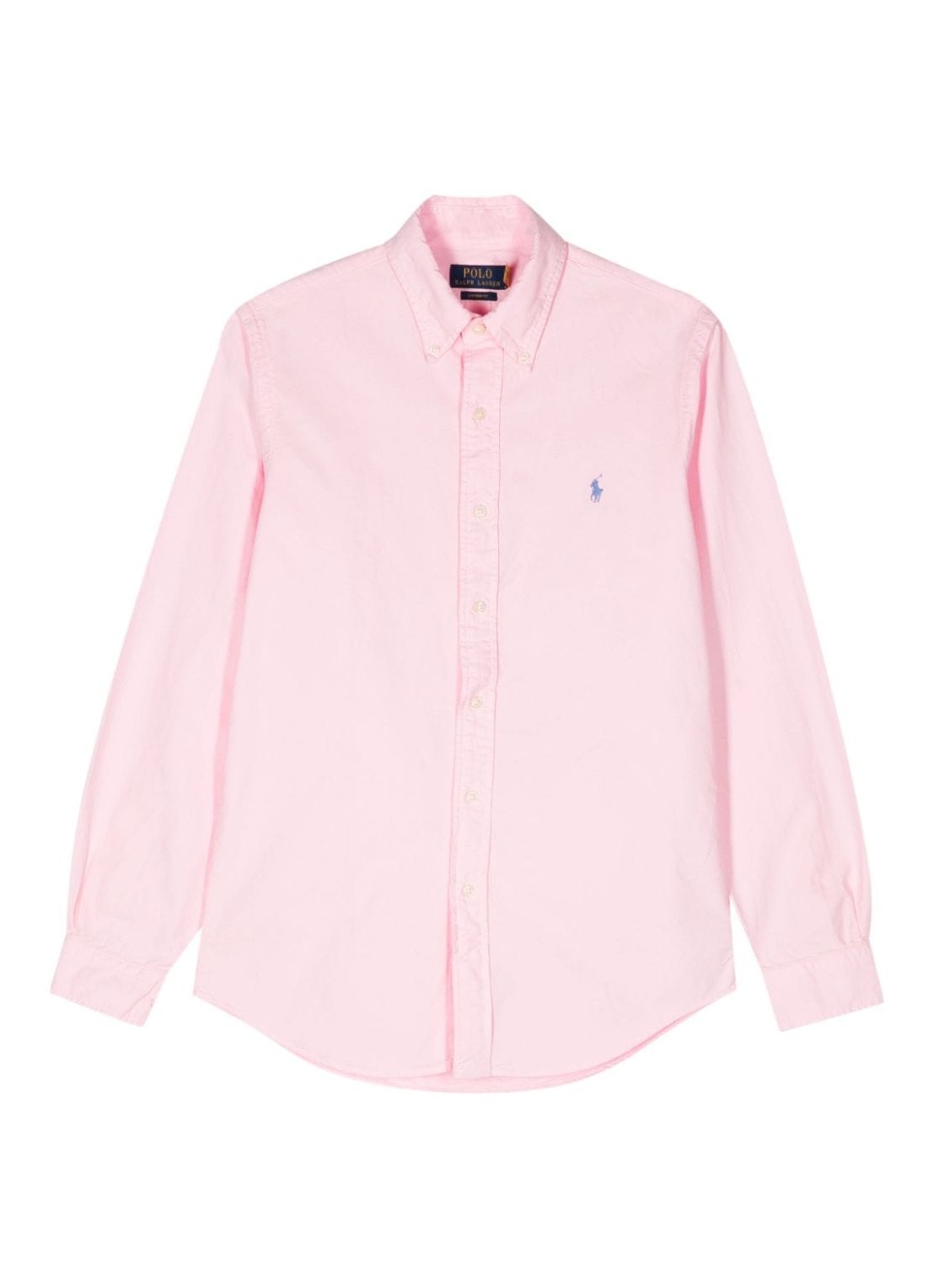 Camiseria polo ralph lauren shirt man cubdppcs-long sleeve-sport shirt 710805564027 carmel pink tall