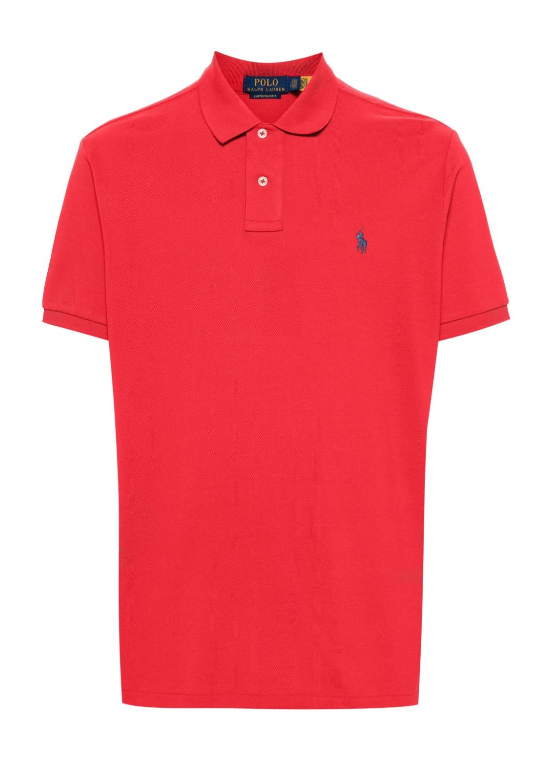 Polo polo ralph lauren polo man sskccmslm1-short sleeve-knit 710680784347 post red c7532 talla rojo

