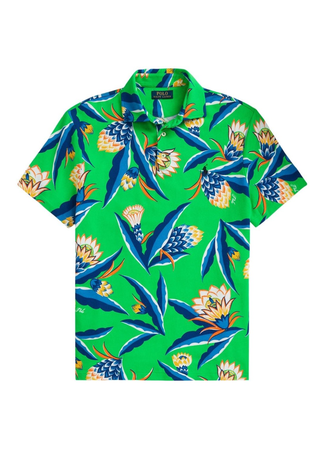 Camiseria polo ralph lauren shirt man sscsm2-short sleeve-polo shirt 710926277001 bonheur floral gre