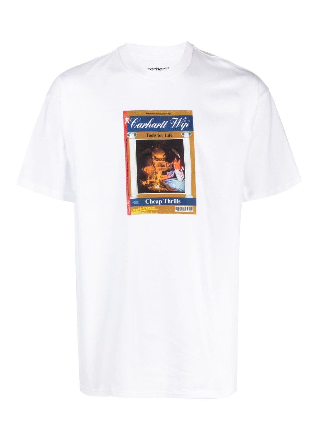 Camiseta carhartt t-shirt man s/s cheap thrills t-shirt i032885 02xx talla blanco
 