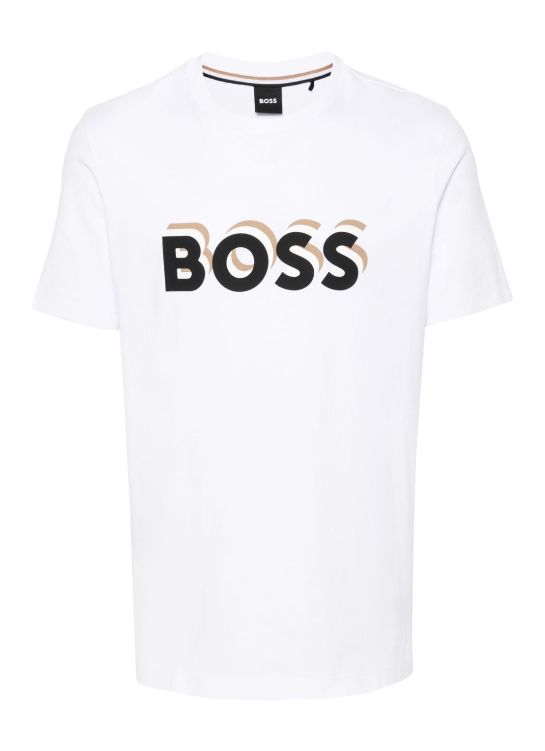 Camiseta boss t-shirt man tiburt 427 50506923 100 talla blanco
 