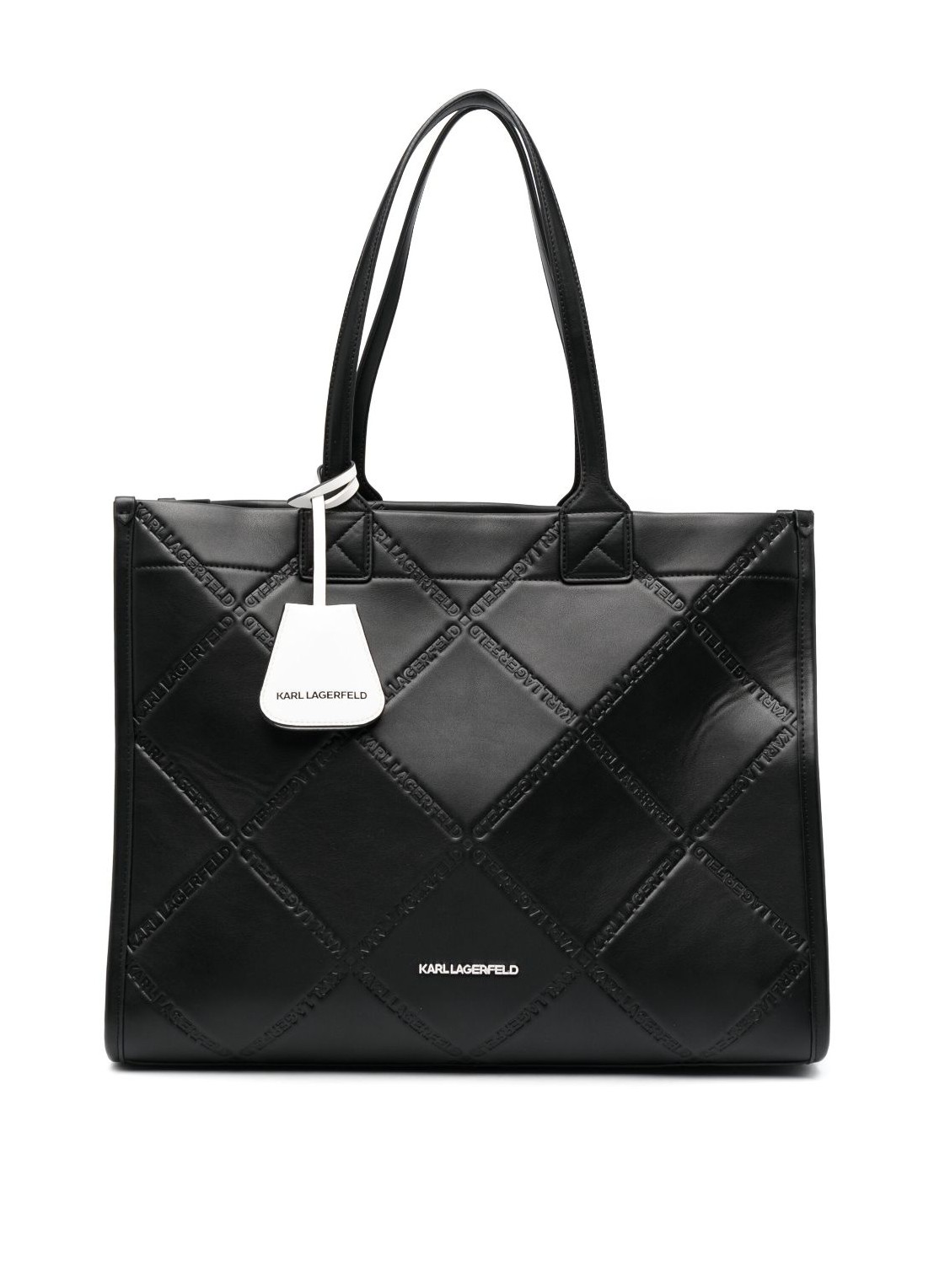 Handbag karl lagerfeld handbag woman k/skuare lg tote embossed 240w3042 a999 talla negro
 