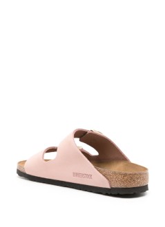 birkenstock flat shoe woman arizona lenb soft pink 1026684 soft pink