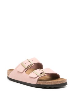 birkenstock flat shoe woman arizona lenb soft pink 1026684 soft pink