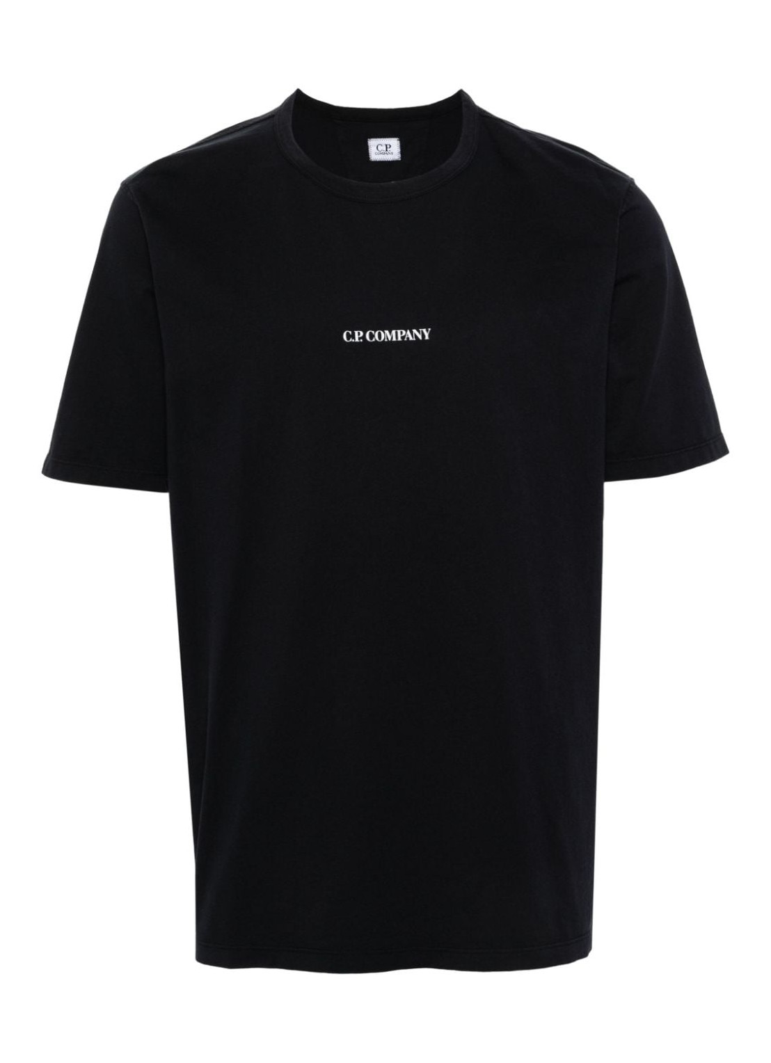 Camiseta c.p.company t-shirt man 24/1 jersey garment dyed logo t-shirt 16cmts085a005431g 888 talla A
