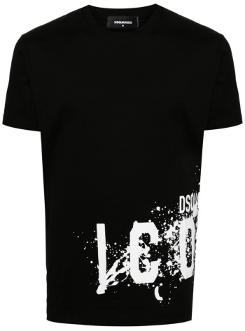 dsquared t-shirt man icon splash cool fit tee s79gc0086s23009 900