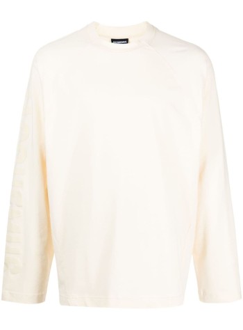 jacquemus t-shirt man le tshirt typo - ml 24e245js2132031 130