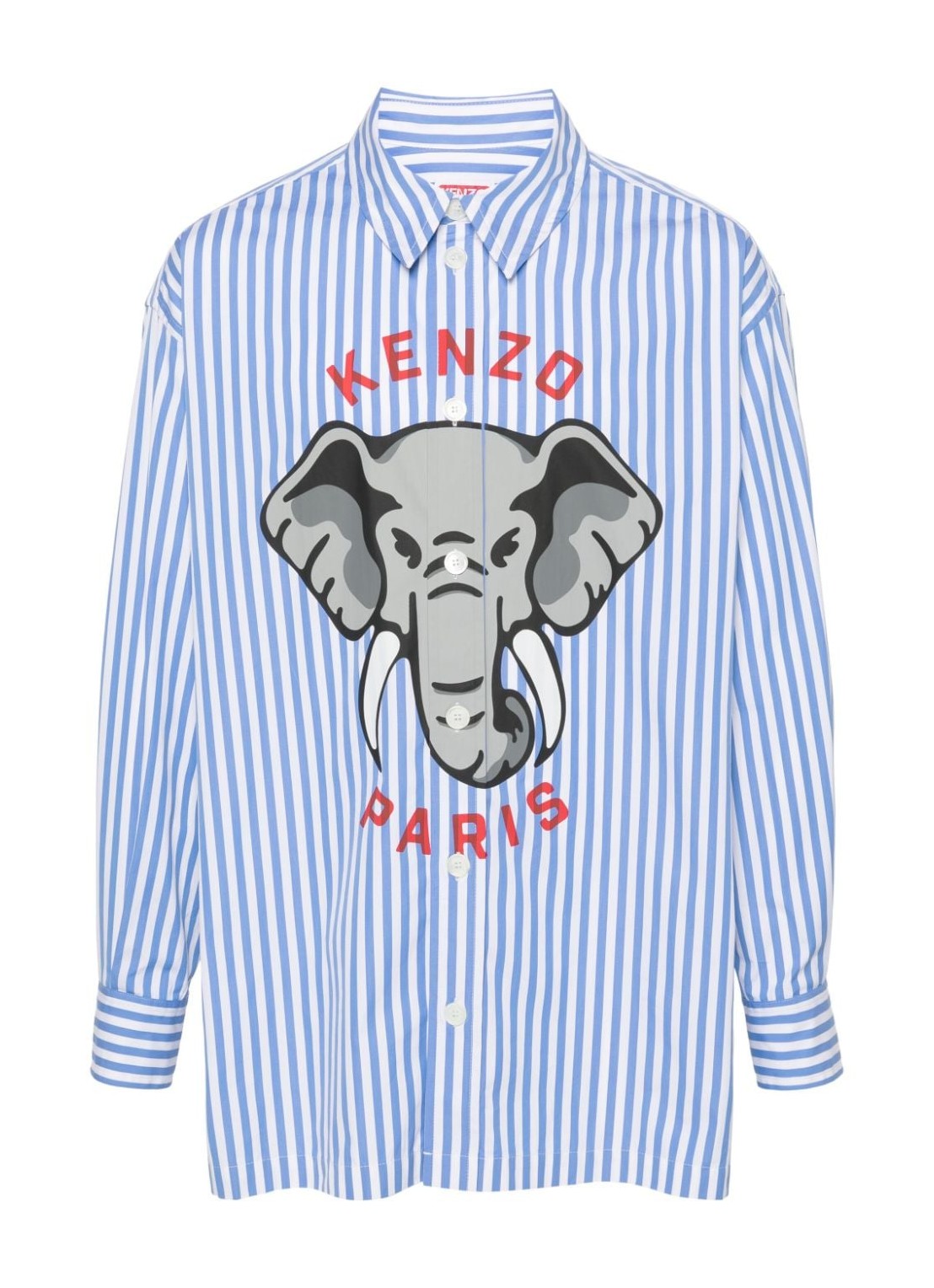 Camiseria kenzo shirt man kenzo elephant oversized shirt fe55ch5109lm 71 talla Azul
 