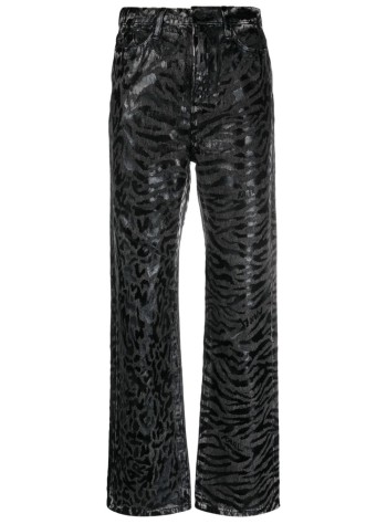 karl lagerfeld pantalon jeans mujer aop straight denim pants 240w1102 e03