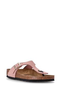 birkenstock flat shoe woman gizeh lenb soft pink 1026518 soft pink