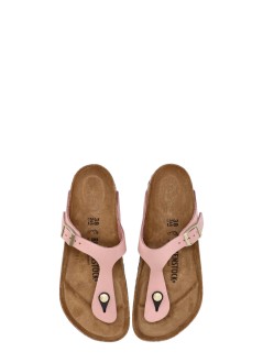 birkenstock flat shoe woman gizeh lenb soft pink 1026518 soft pink