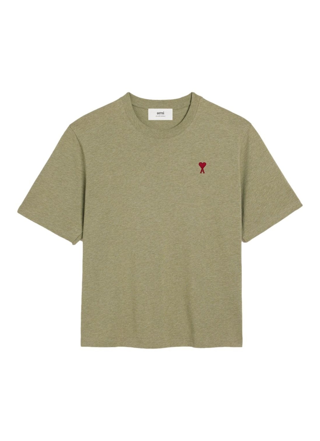 Camiseta ami t-shirt man red ami de coeur tshirt uts005726 366 talla verde
 
