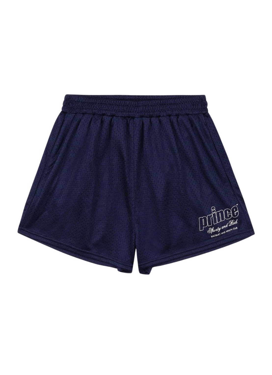 Pantalon corto sporty & rich short pant woman prince health mesh disco shorts sh023s414pn navy talla