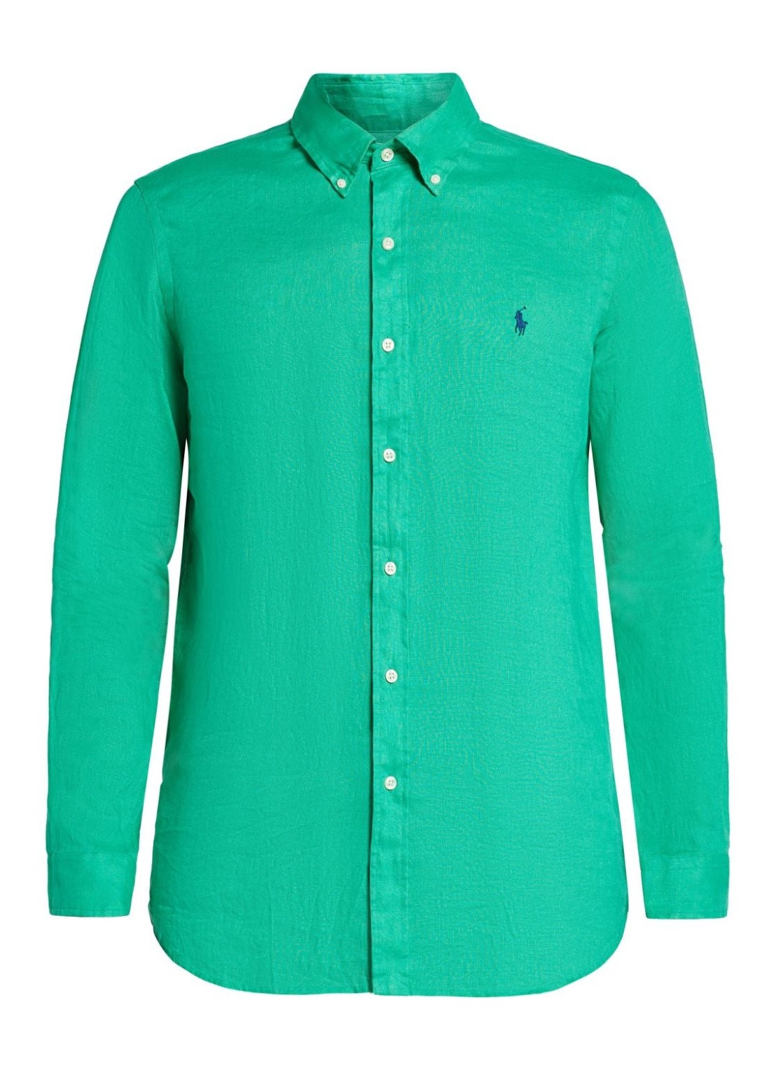 Camiseria polo ralph lauren shirt man cubdppcs-long sleeve-sport shirt 710794141021 grasshopper gree