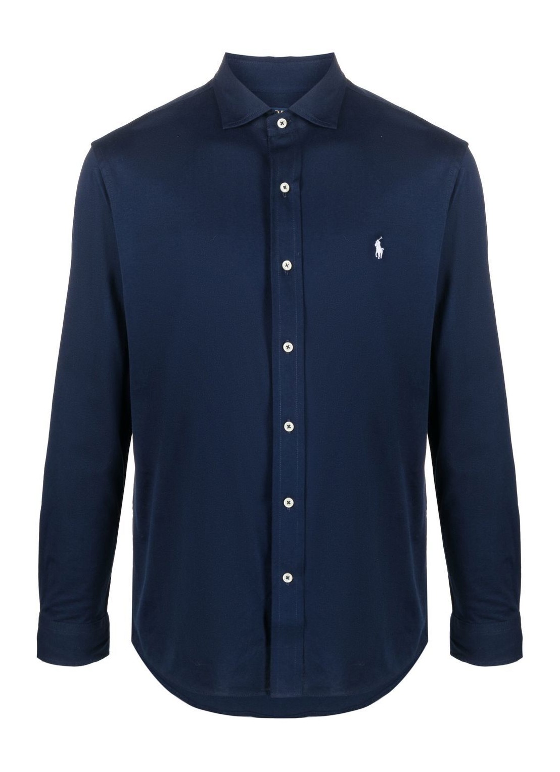 Camiseria polo ralph lauren shirt man lsfbestatem1-long sleeve-sport shirt 710899386003 cruise navy 