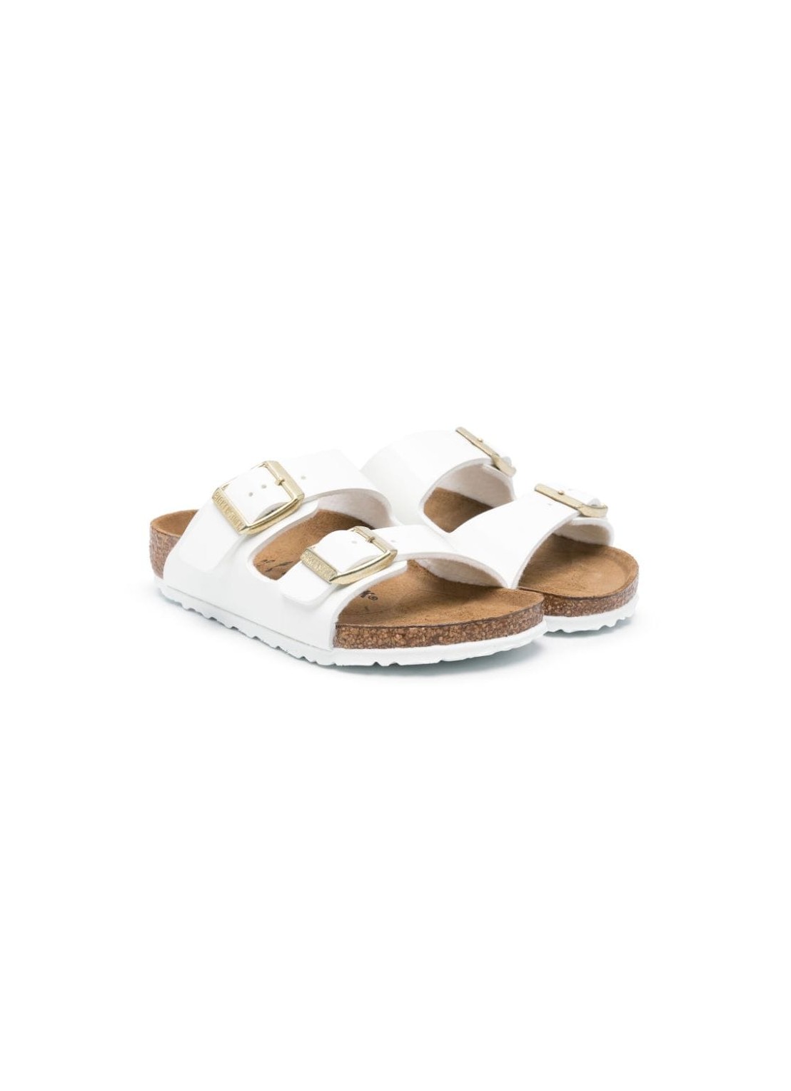 Sandalia birkenstock sandal man arizona kids bf 1027150 patent white talla 32
 