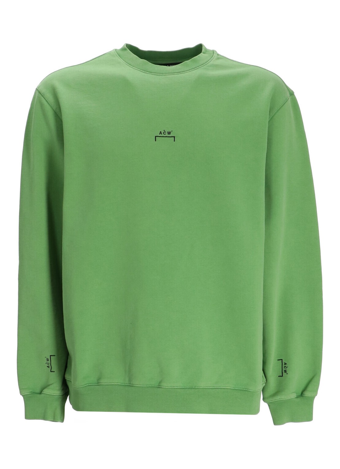 Sudadera a-cold-wall* sweater man essential crewneck acwmw176 volt green vltg talla S
 