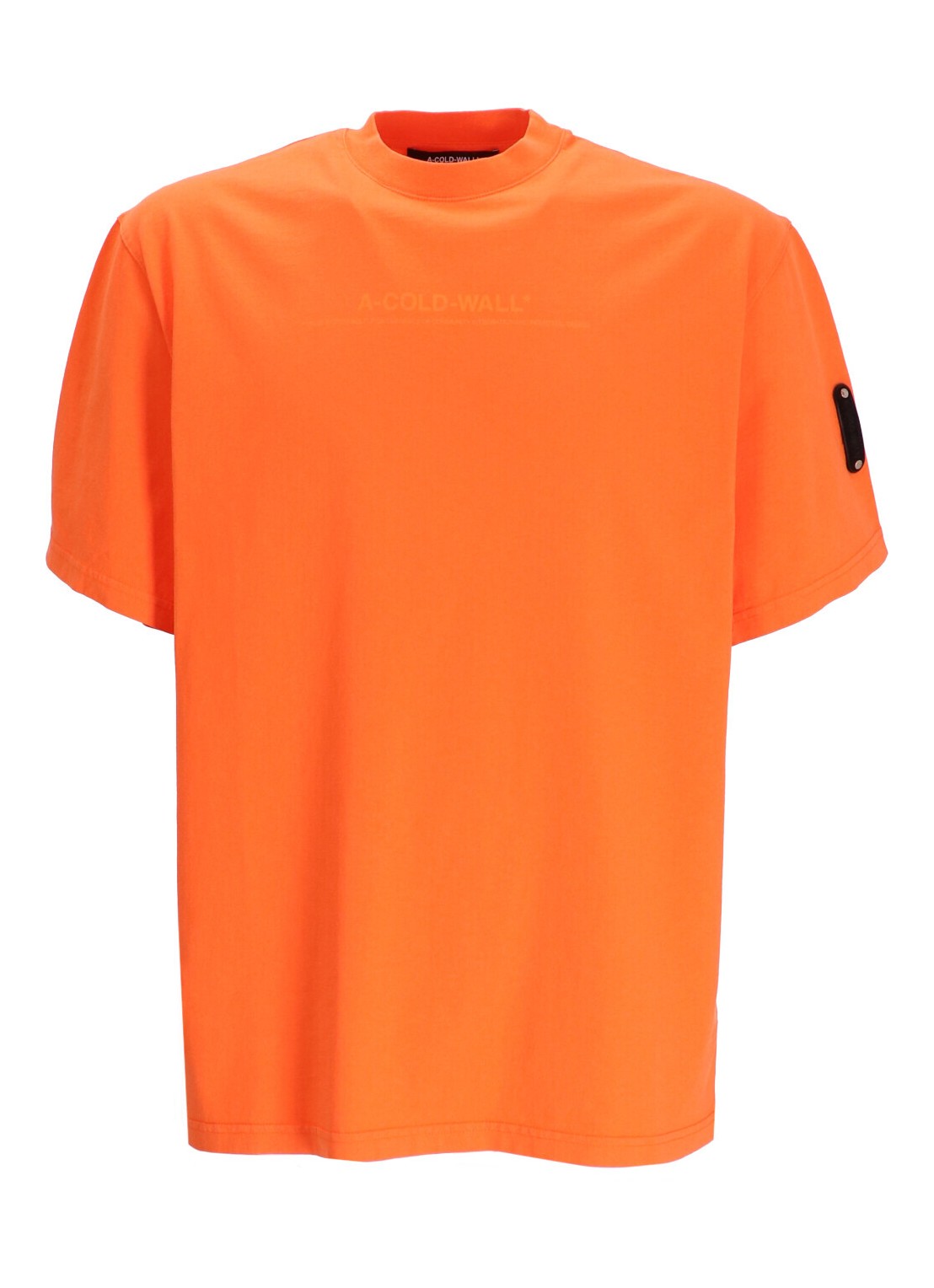 Camiseta a-cold-wall* t-shirt man discourse t-shirt acwmts187 rich orange richo talla S
 