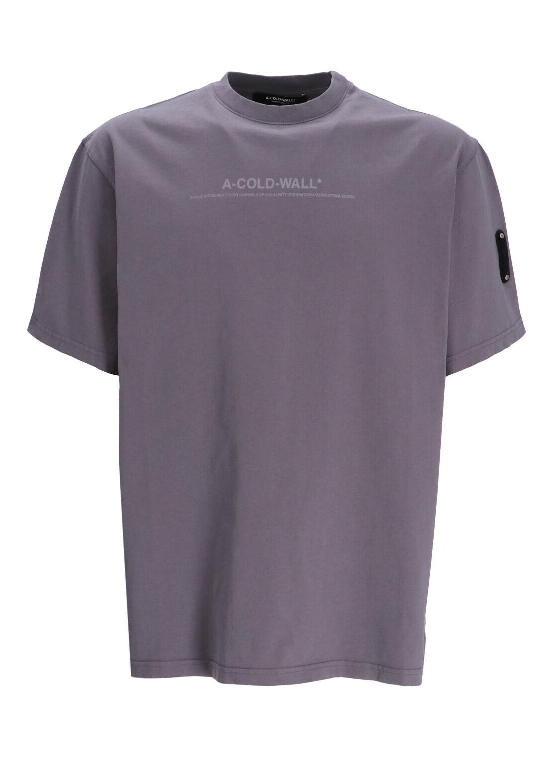 Camiseta a-cold-wall* t-shirt man discourse t-shirt acwmts187 slate slate talla gris
 