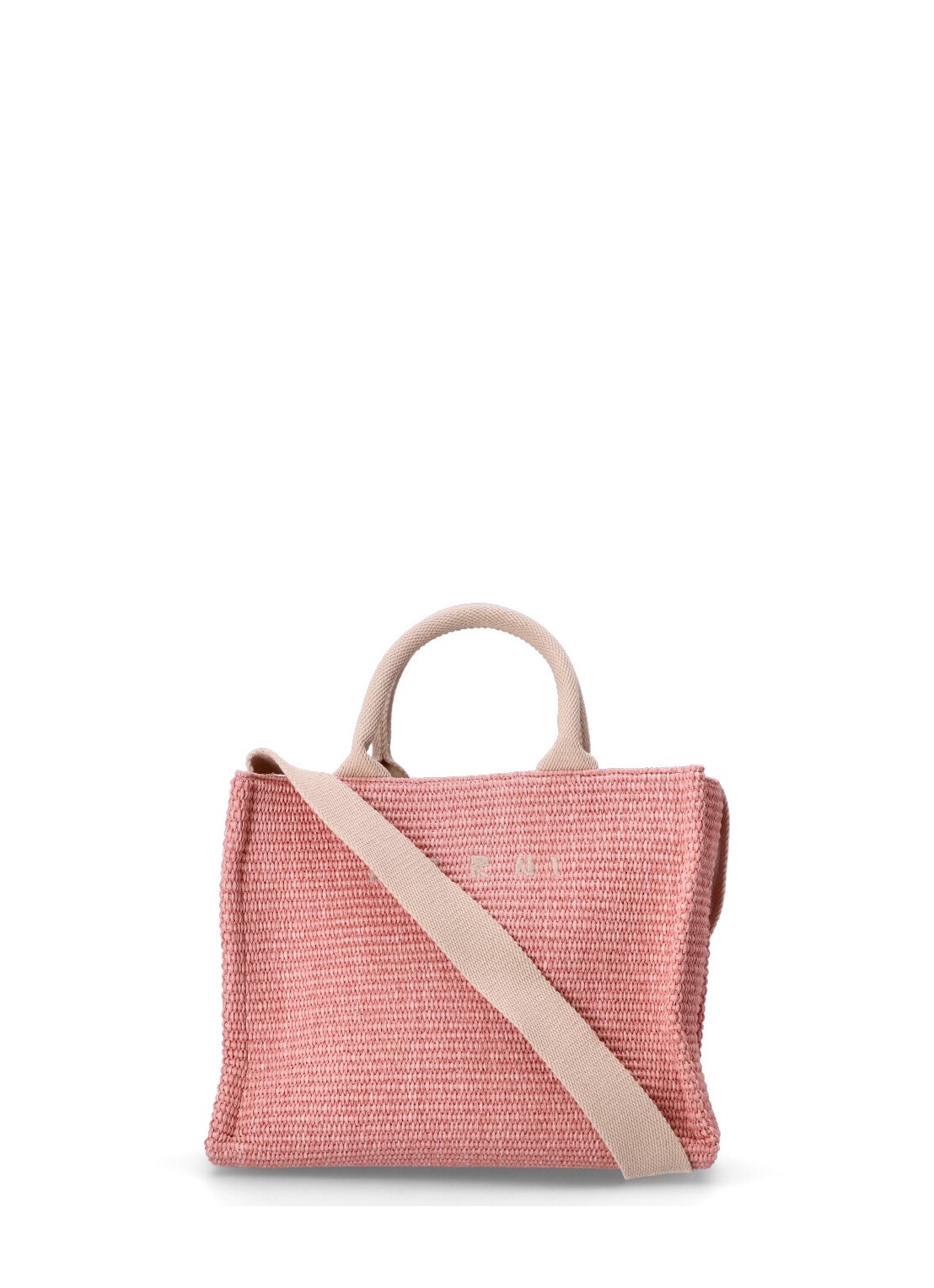 Handbag marni handbag woman small basket shmp0077u0 00c09 talla rosa
 