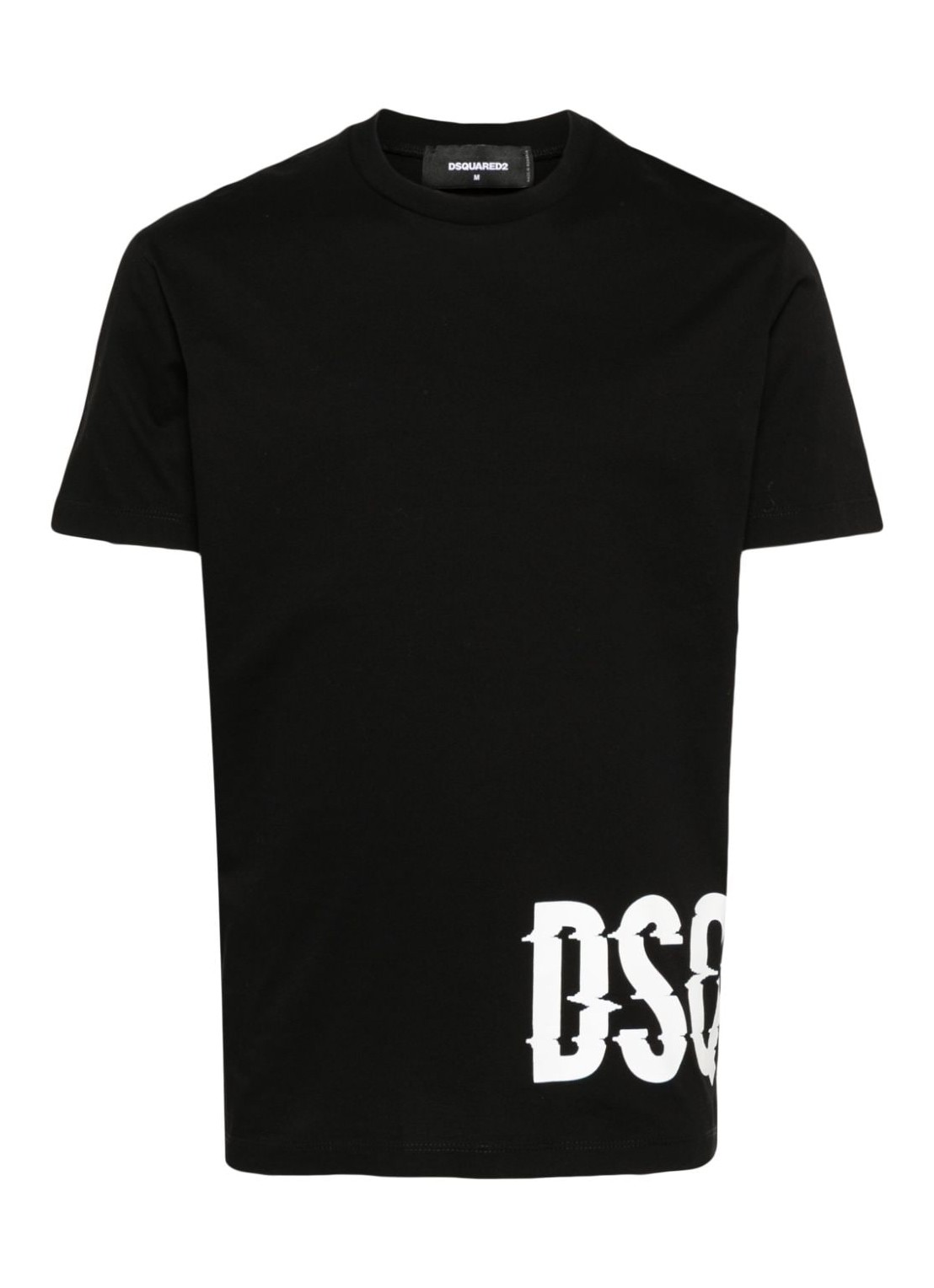 Camiseta dsquared t-shirt man cool fit tee s74gd1261s23009 900 talla negro
 