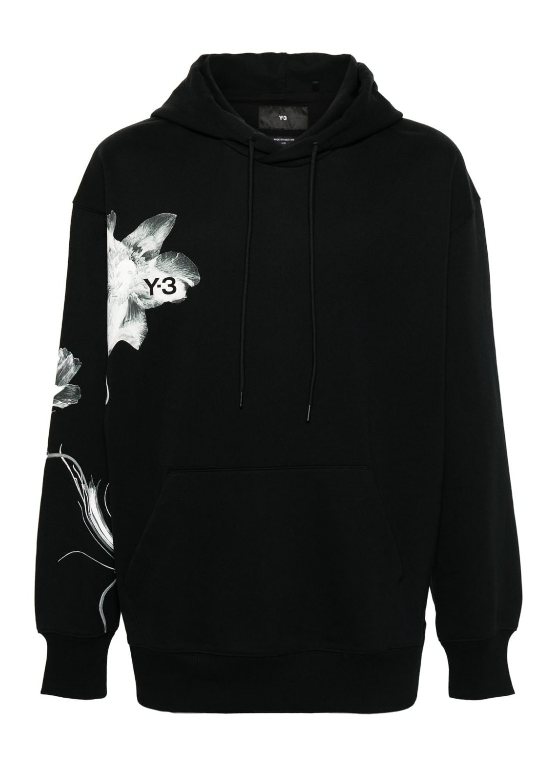 Sudadera y3 sweater man gfx ft hoodie in4335 black talla M
 