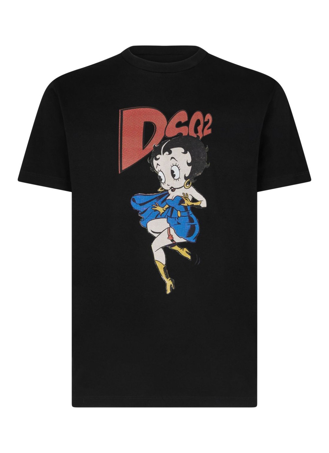 Camiseta dsquared t-shirt man betty boop cool fit tee s74gd1269s23009 900 talla M
 