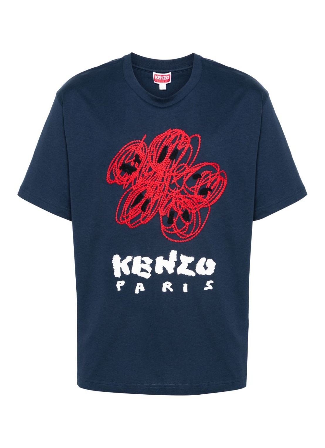 Camiseta kenzo t-shirt man drawn varsity classic t-shirt fe55ts2734sg 77 talla M
 