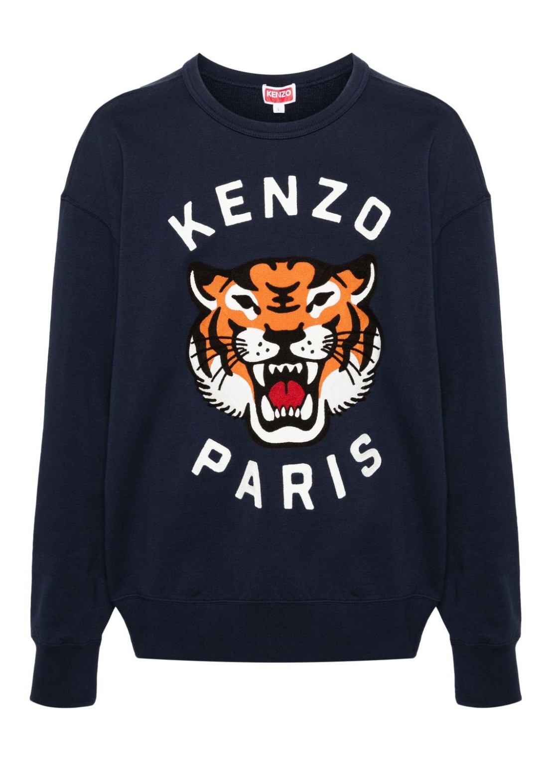 Sudadera kenzo sweater man lucky tiger oversize sweat fe58sw0104mf 77 talla Azul
 