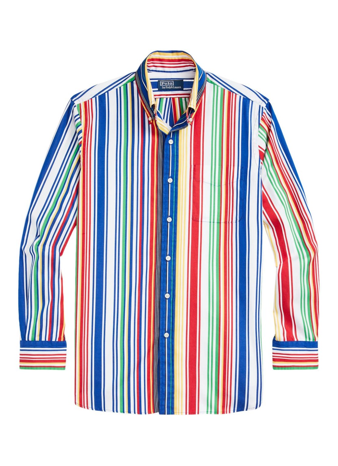 Camiseria polo ralph lauren shirt man clhbdpkpph-long sleeve-sport shirt 710925314001 6248 blue red 