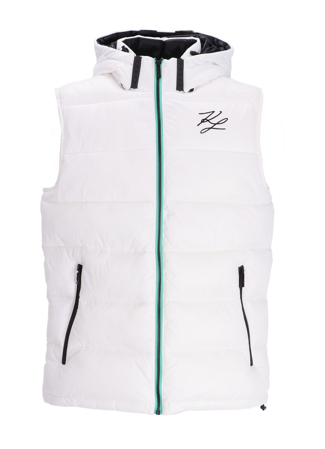 Outerwear karl lagerfeld outerwear man hooded vest 505091541590 10 talla blanco
 