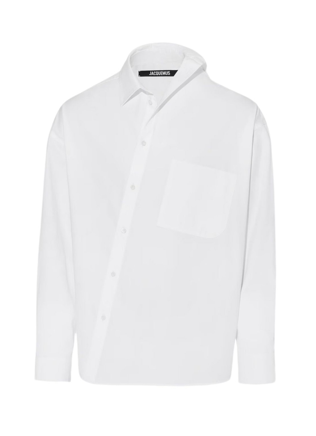 Camiseria jacquemus shirt man la chemise cuadro 24e245sh0801520 100 talla blanco
 