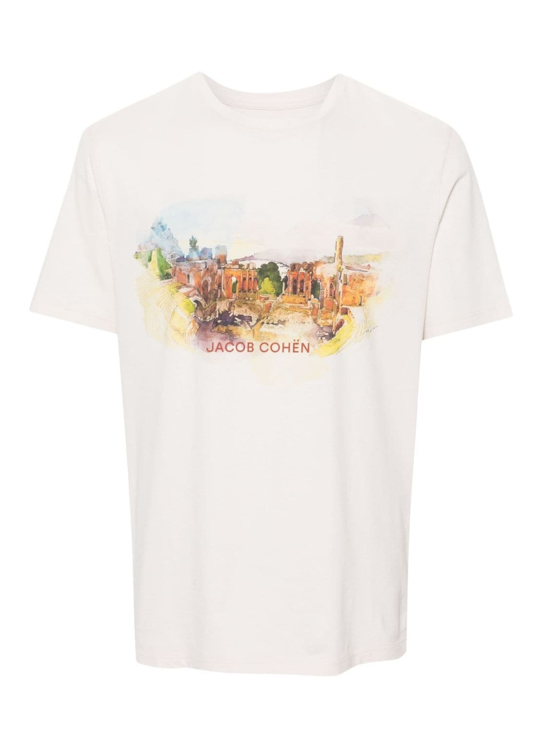 Camiseta jacob cohen t-shirt man t-shirt c/stampa palermo u40021pm4511 l31 talla XXL
 