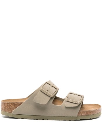 birkenstock flat shoe woman arizona bf faded khaki 1027697 faded khaki