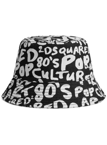 dsquared cap man d2 pop 80's bucket ham006010100001 3096