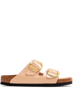 birkenstock flat shoe woman arizona bb lena high shine new beige hex 1026553 high shine new beige