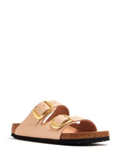 birkenstock flat shoe woman arizona bb lena high shine new beige hex 1026553 high shine new beige