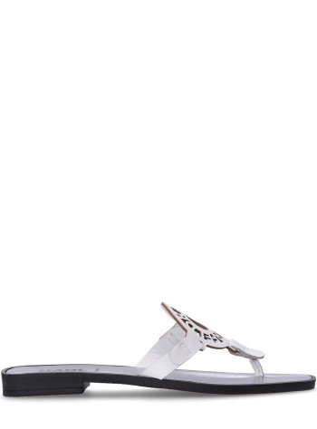 karl lagerfeld planas mujer skoot ii ring logo toe post kl80408 011