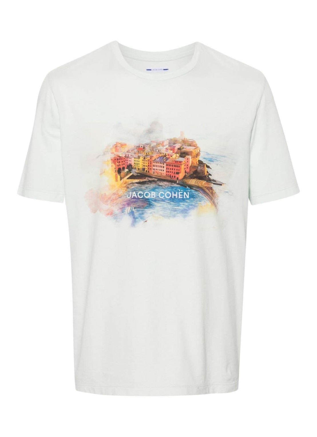 Camiseta jacob cohen t-shirt man t-shirt c/stampa genova u40021gm4511 u45 talla M
 