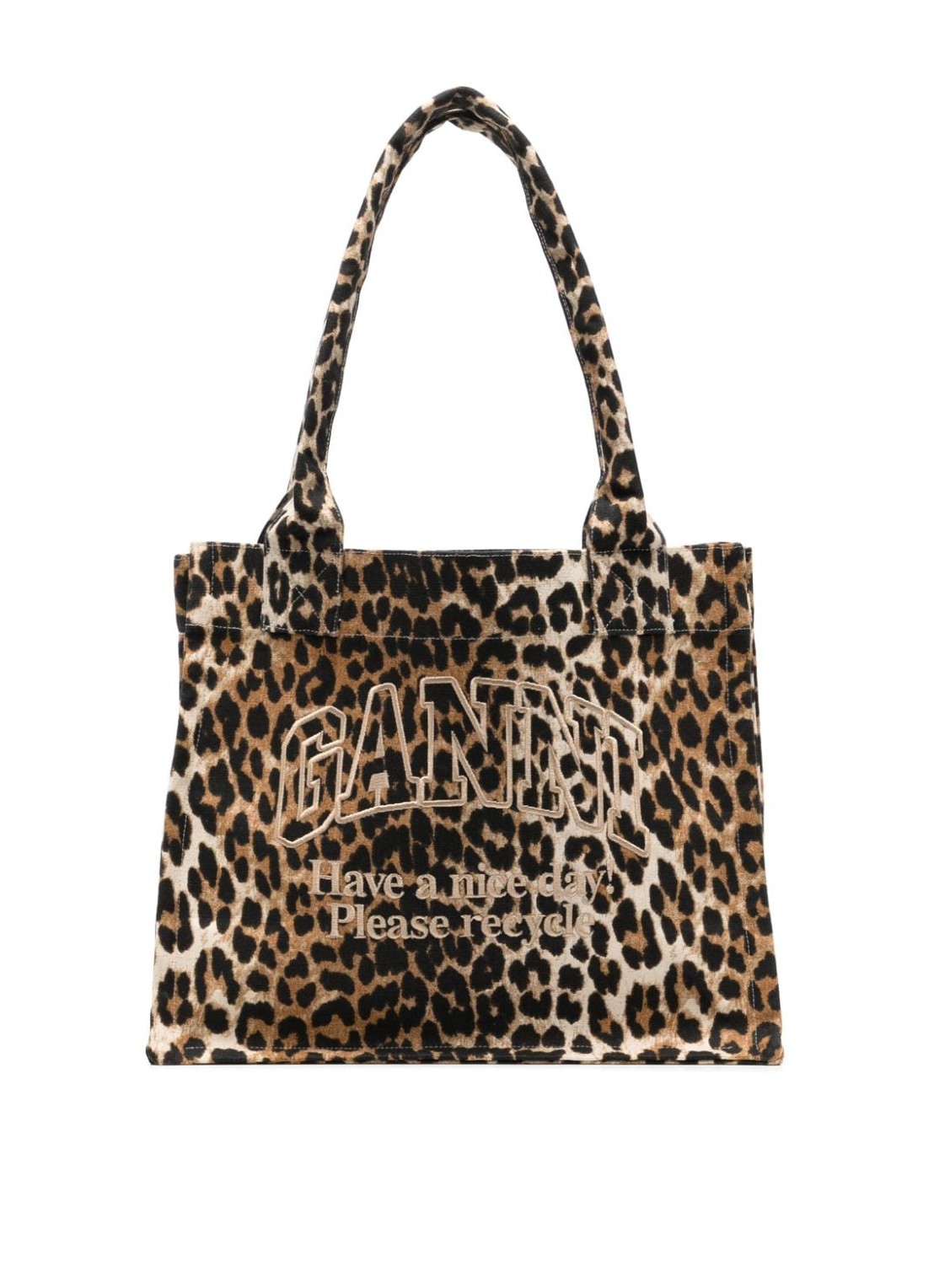 Handbag ganni handbag woman large easy shopper print a5807 943 talla multi
 