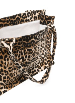 ganni handbag woman large easy shopper print a5807 943